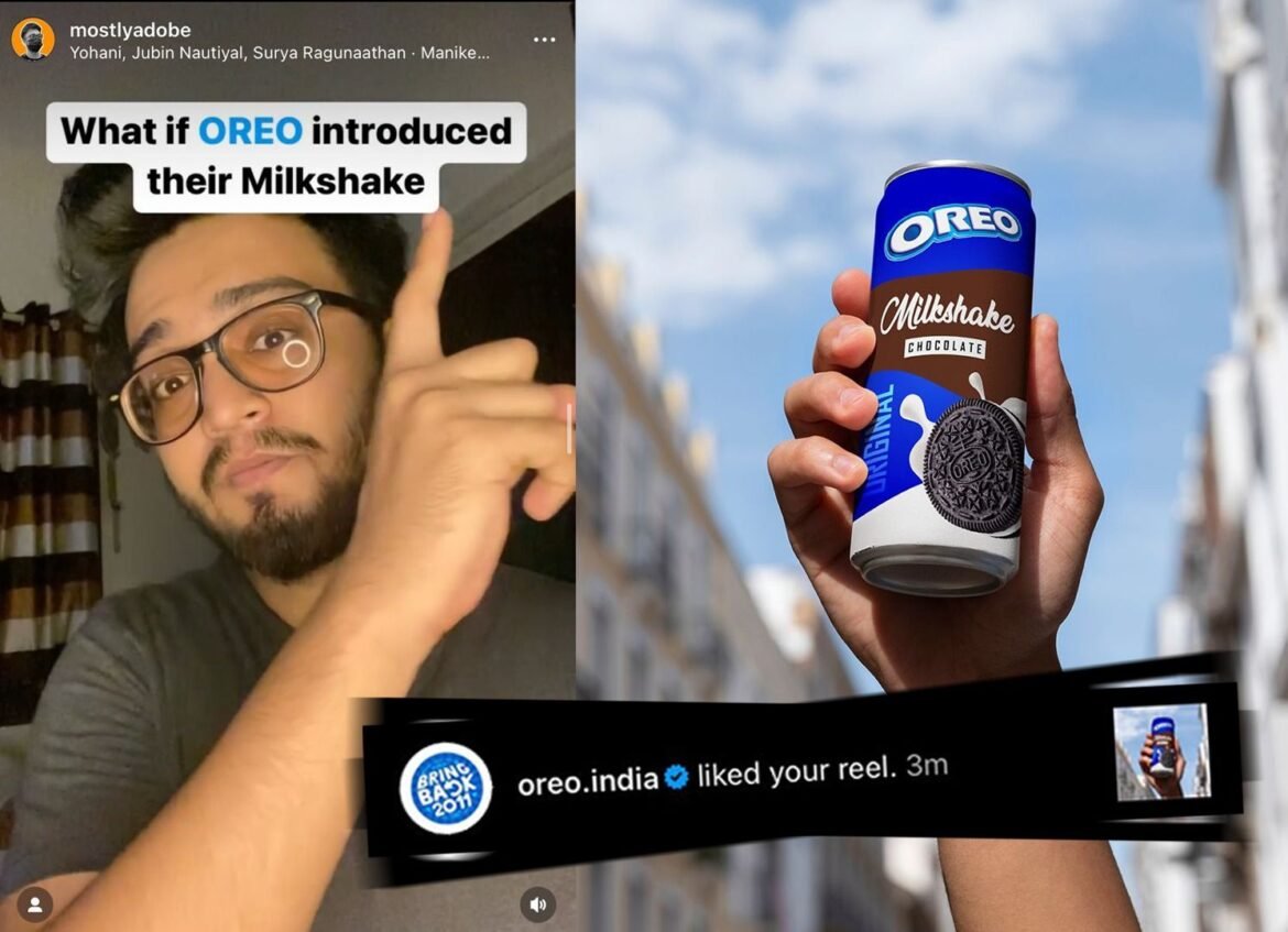 Graphic Designer's Oreo Milkshake Concept Goes Viral, Earns Praise from ...