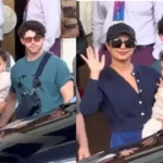 Nick Jonas & Priyanka with daughter
